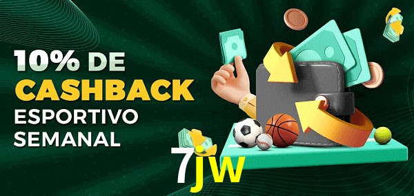 10% de bônus de cashback na 7jw